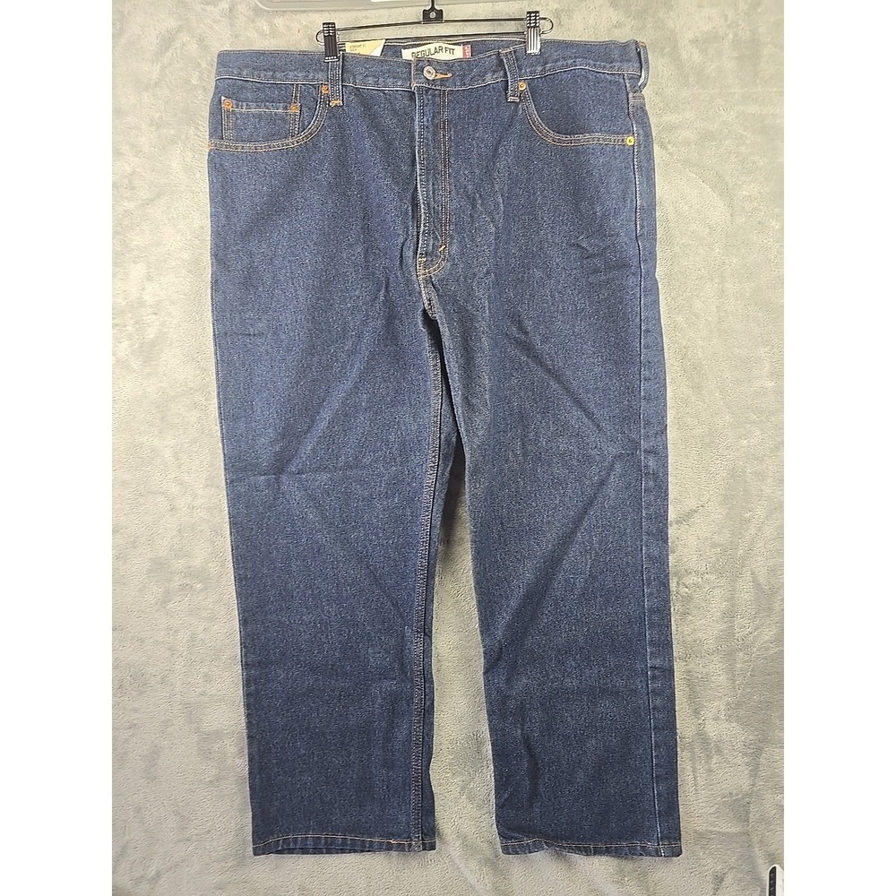 Levi's 505 Jeans Men's 44x30 Blue Denim‎ Straight Leg Workwear Durable NWT